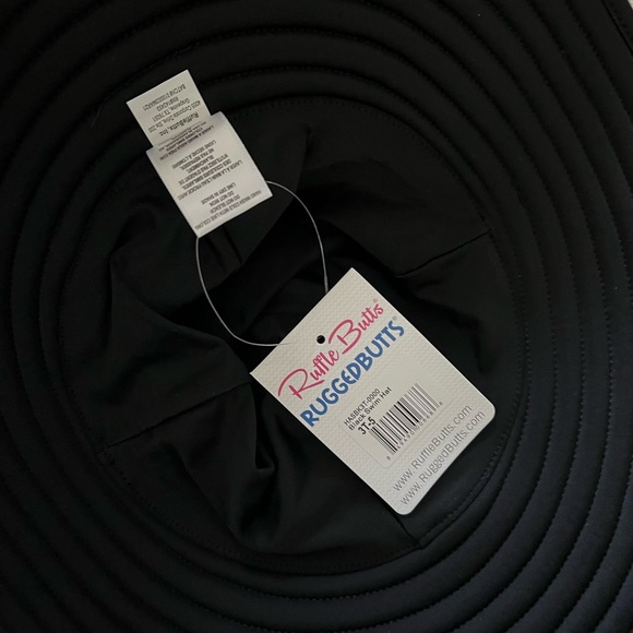 Black Ruffle Butts Sunhat - Picture 2 of 2